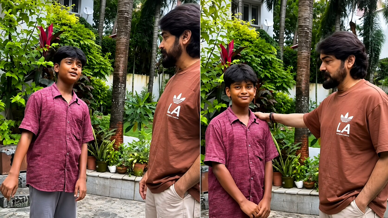 খুদে ভক্তের সঙ্গে সাক্ষাৎ করে হৃদয় জিতলেন প্রসেনজিৎ চট্টোপাধ্যায়