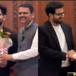 সাইবার সচেতনতা অনুষ্ঠানে দেবেন্দ্র ফড়নবীশের সাথে হাস্যরসে মাতলেন সময় রায়না