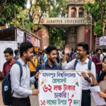 যাদবপুর বিশ্ববিদ্যালয়ের ক্যাম্পাসিংয়ে অভাবনীয় সাফল্য ৯০ শতাংশের বেশি ইঞ্জিনিয়ারিং পড়ুয়ার চাকরি প্রাপ্তি