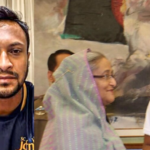 মাগুরায় শাকিব আল হাসানের পৈতৃক বাড়িতে হামলা ও অগ্নিসংযোগ