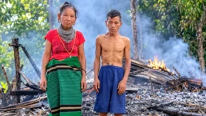 রাঙ্গামাটির বিলাইছড়িতে ভয়াবহ অগ্নিকাণ্ডে বৃদ্ধের সর্বস্ব পুড়ে ছাই