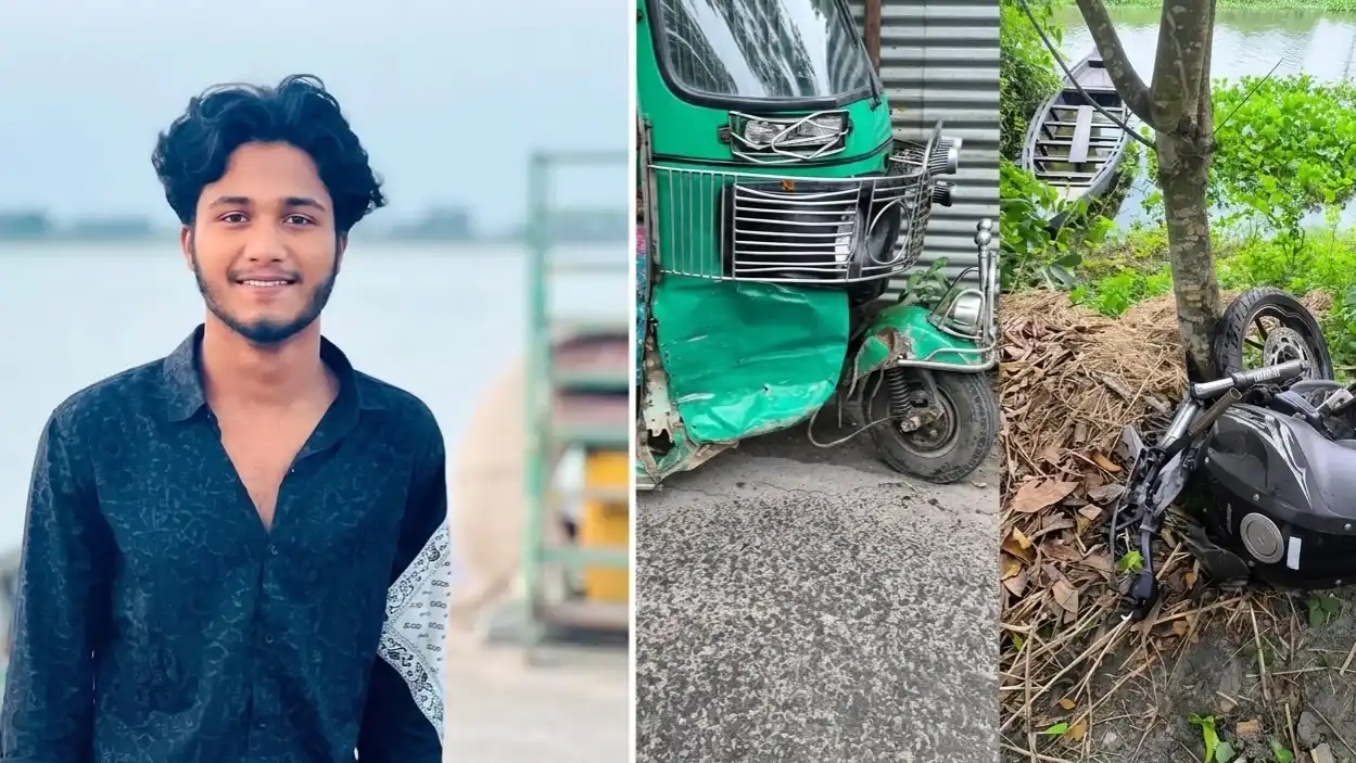 শরীয়তপুরের জাজিরায় সড়ক দুর্ঘটনায় যুবক নিহত, আহত ৩