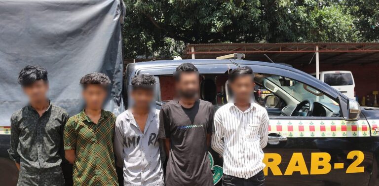 RAB arrests five suspects including key accused in Mohammadpur gang leader murder case