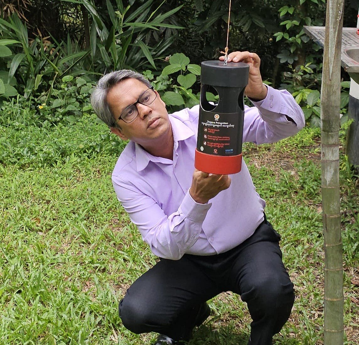 Jahangirnagar University researchers develop low cost Den X trap to curb Aedes mosquito breeding