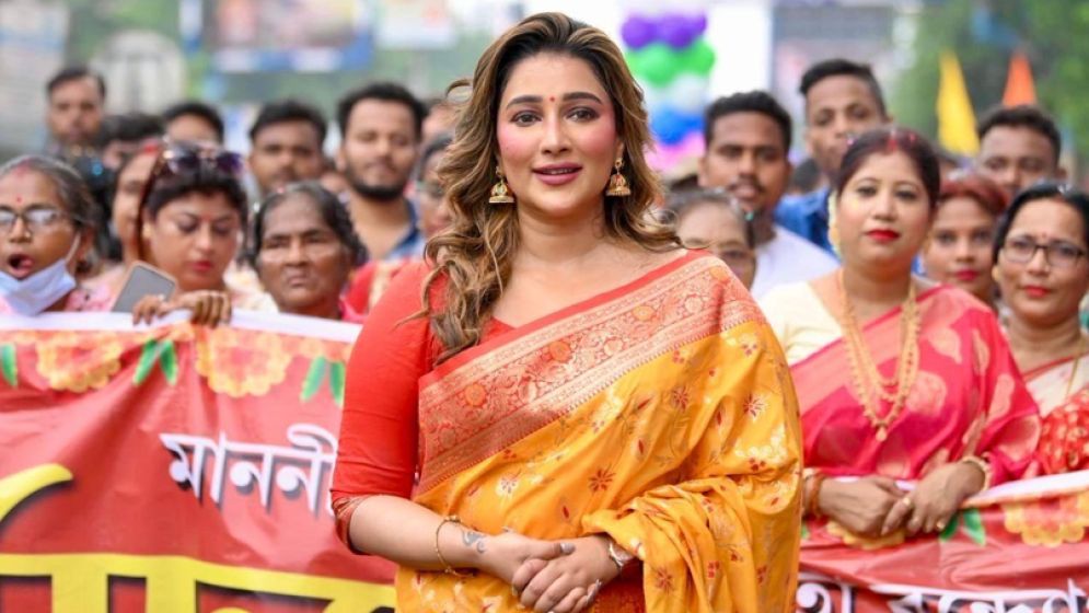 Tollywood actress Sayantika Banerjee shifts focus back to entertainment following political setback