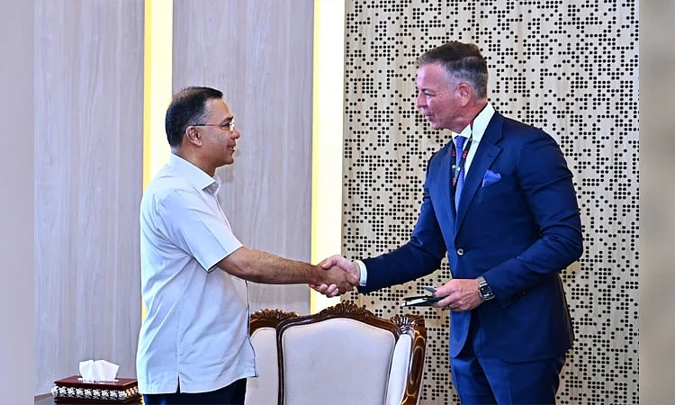 Prime Minister Tareque Rahman urges Visa to establish global service center in Bangladesh to boost employment and digital economy