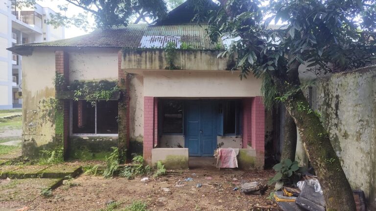 Dharmapasha Public Library Remains Shut for a Decade as Officials Announce Renovation Efforts