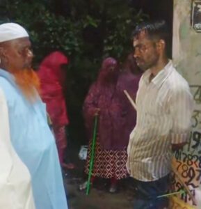 Mentally ill man hospitalized after being tied to utility pole and burned with acid in Satkhira