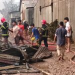Firefighters extinguish blaze at Gazipur jute warehouses after four-hour operation