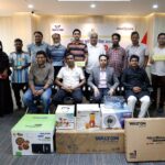 Walton and Prothom Alo distribute prizes to winners of 2026 World Cup football quiz competition