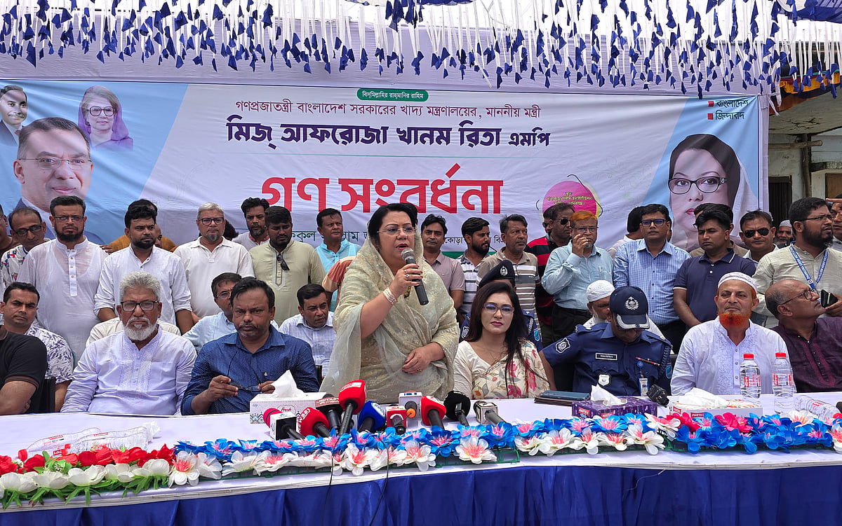 Food Minister Afroza Khanam Vows Strict Action Against Irregularities in Grain Storage and Distribution
