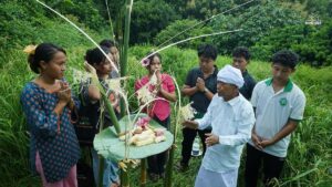 Bandarban youths cultivate crops exclusively for birds and wildlife to combat food scarcity
