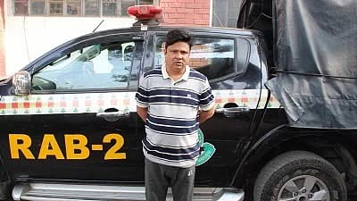 RAB arrests notorious drug kingpin Chua Selim in Dhaka Geneva Camp raid