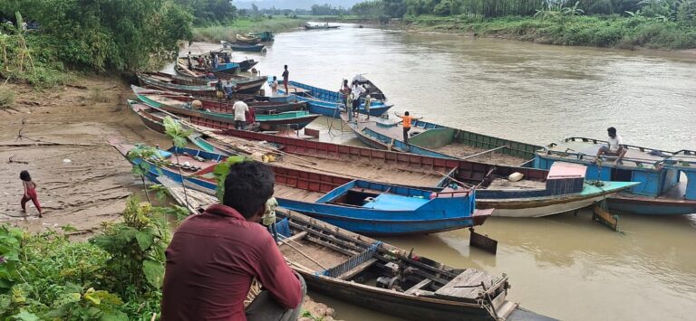 Mobile Court Seizes 39 Boats and Sand in Netrokona Anti-Illegal Extraction Drive