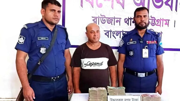 Police recover 1.75 million Taka after armed robbery of expatriate in Raozan