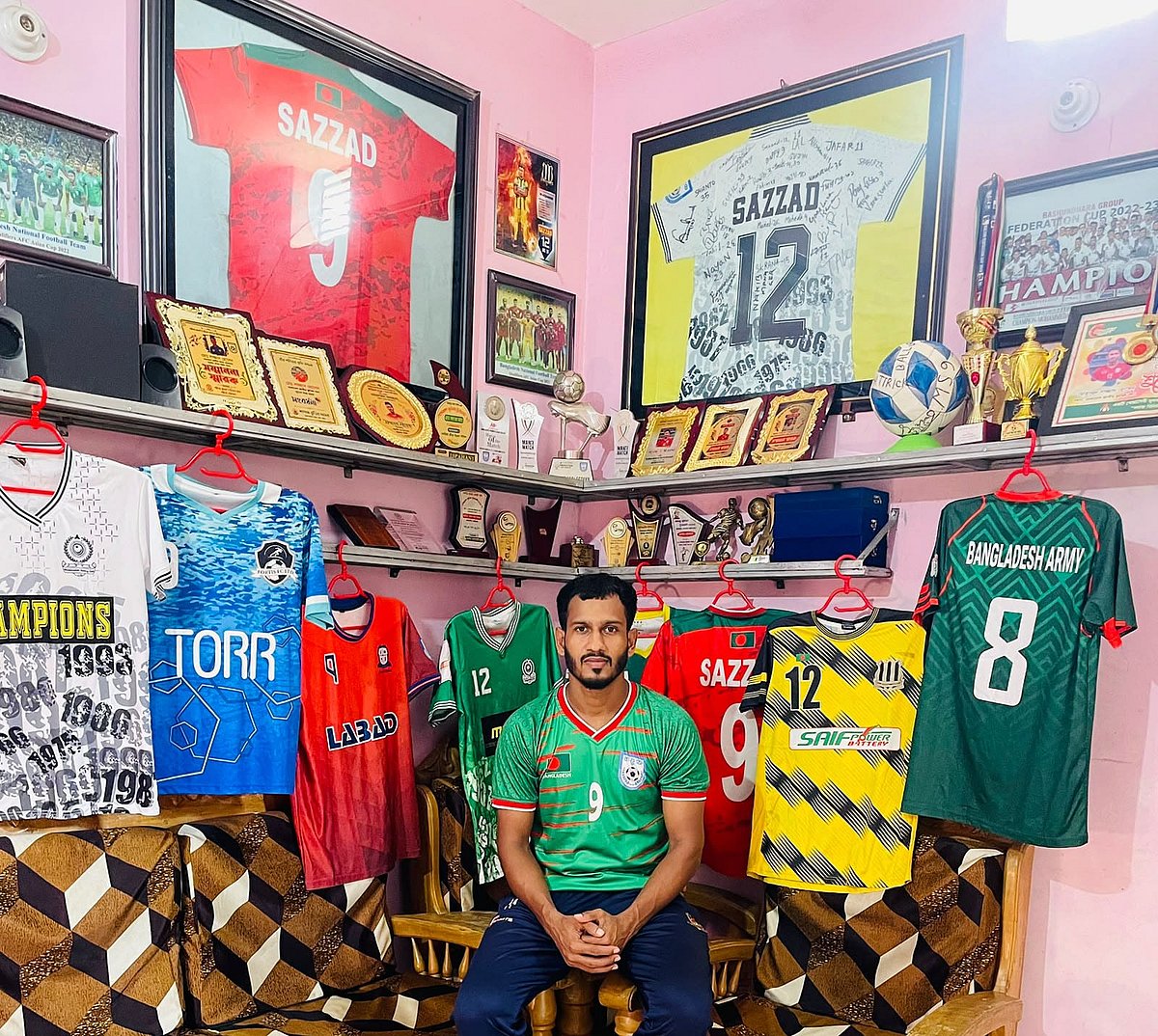 From Bamboo Shack to National Stage: The Inspiring Rise of Footballer Sajjad Hossain
