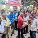 Kurigram BNP celebrates Ruhul Kabir Rizvi appointment as acting secretary general with public sweets distribution