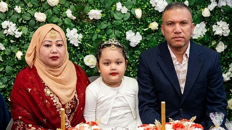 Bodies of three Bangladeshi family members murdered in Rome returned to Noakhali for burial