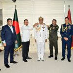 Bangladesh Navy Chief Mohammad Nazmul Hassan Promoted to Admiral