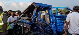 Four dead and four injured in head-on collision between truck and pickup van in Netrokona