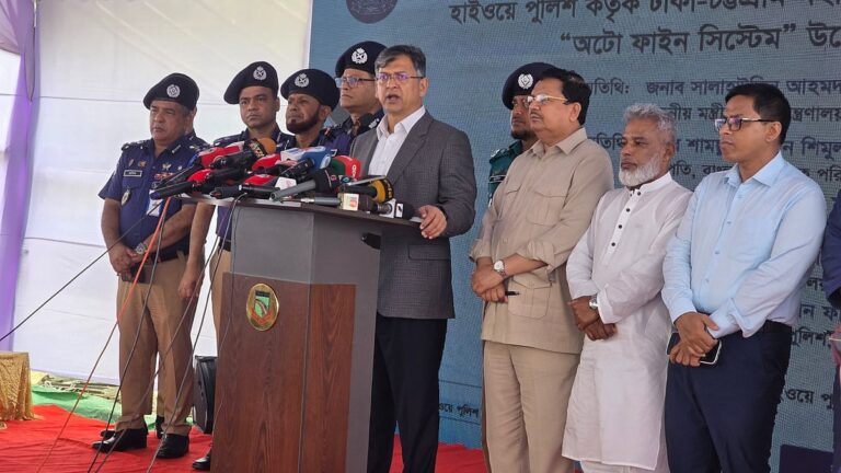 Home Minister Asaduzzaman Khan Says AI Surveillance Will Curb Highway Extortion and Traffic Violations