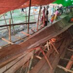 Pabna villagers unite to fund and build 125-foot traditional racing boat