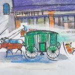 Childhood memory of riding a vintage horse carriage in Old Dhaka and the lesson learned from an accidental fall