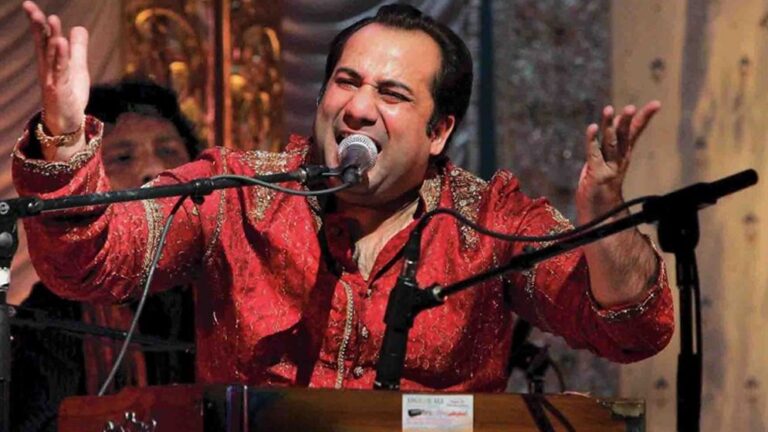Rahat Fateh Ali Khan faces backlash over musical tribute at Nusrat Fateh Ali Khan grave site