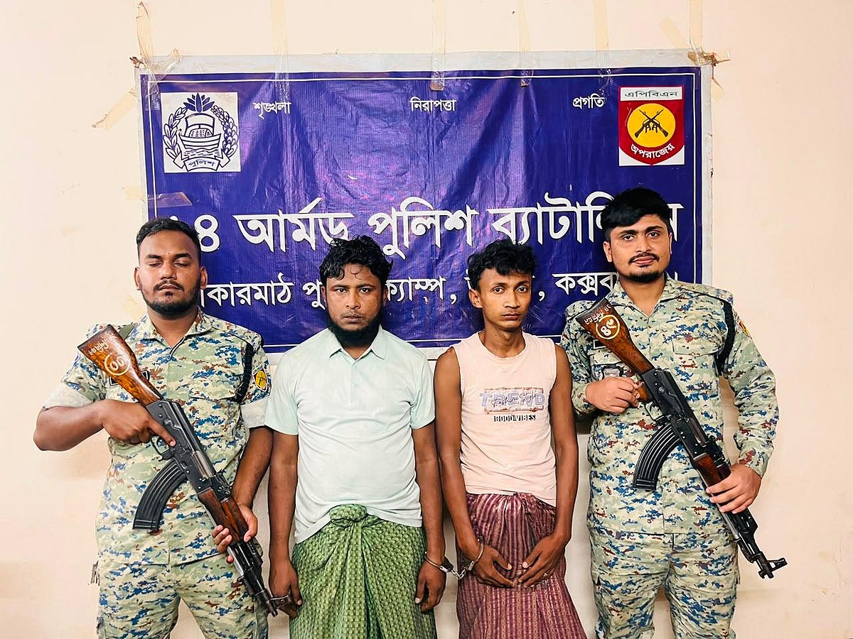 APBN arrests high-ranking ARSA commander and associate in Coxs Bazar refugee camp raid