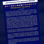 Western nations and EU demand safe conditions for Rohingya repatriation as crisis reaches nine-year mark
