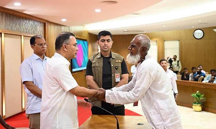 Prime Minister Tareque Rahman Pledges Government Support for Victims of Political Violence and July Uprising