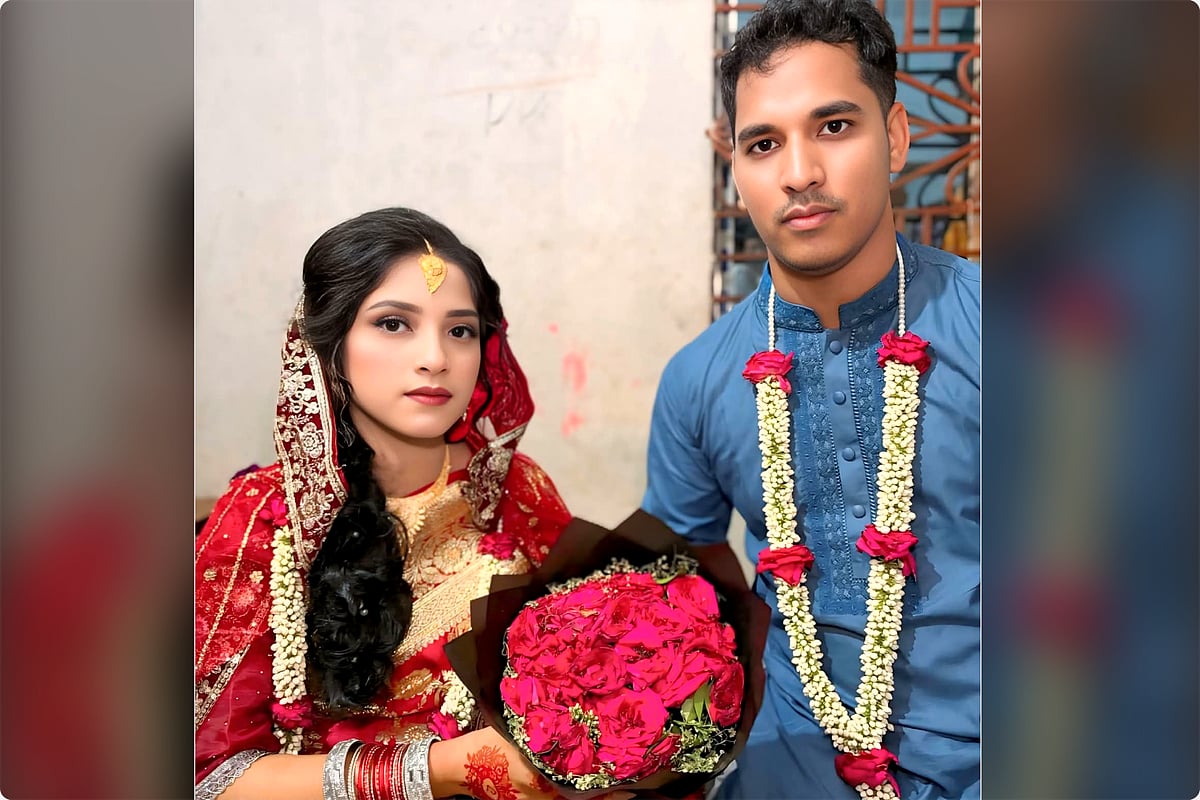 Man whose wedding was cancelled over whole goat dispute ties the knot in Brahmanbaria