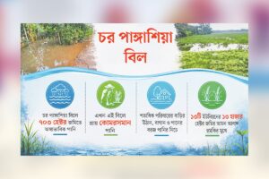 Severe waterlogging threatens Aman rice cultivation across 703 hectares in Bhola Sadar Upazila