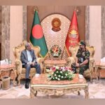 Three Service Chiefs Meet President Mirza Fakhrul Islam Alamgir at Bangabhaban
