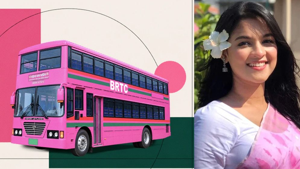 Actress Sadia Ayman Criticizes Online Backlash Against Women-Only Pink Bus Service