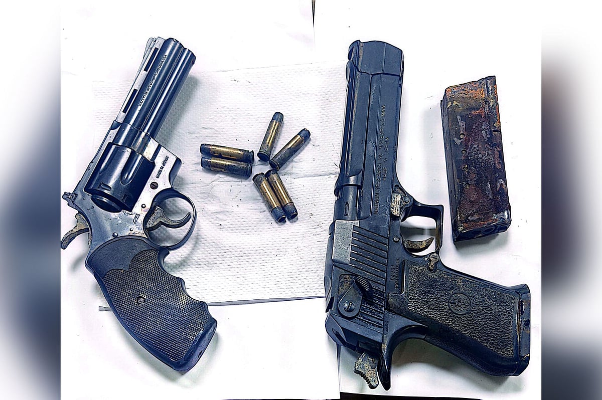Police recover pistol, revolver and ammunition from Dhaka waste dump