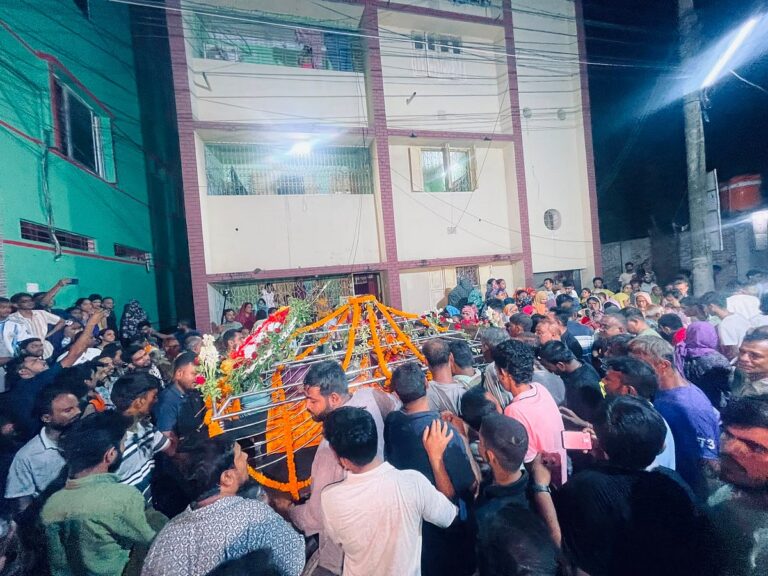 Bodies of Four Kushtia Residents Killed in Kolkata Hotel Fire Return Home for Burial