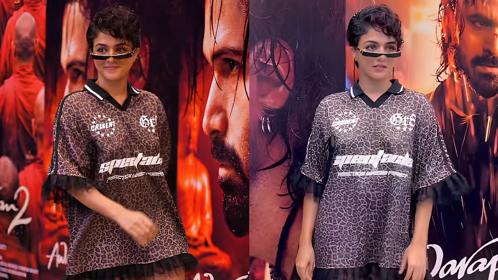 Bollywood Actress Wamiqa Gabbi Sparks Mixed Reactions With Experimental Look at Awarapan 2 Event