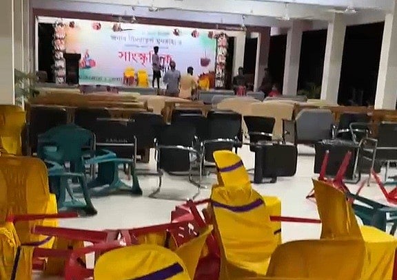 Clashes between police and madrasa students in Brahmanbaria leave 30 injured following concert disruption