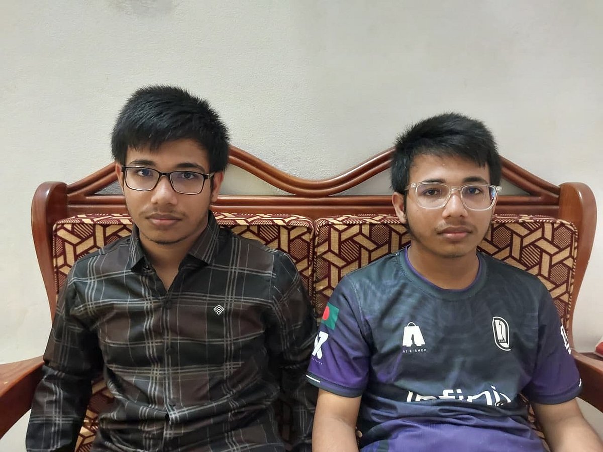 Twin brothers excel in SSC examinations securing top positions in Kotchandpur Upazila