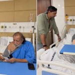 Actor Dev visits Mithun Chakraborty in hospital following hand surgery
