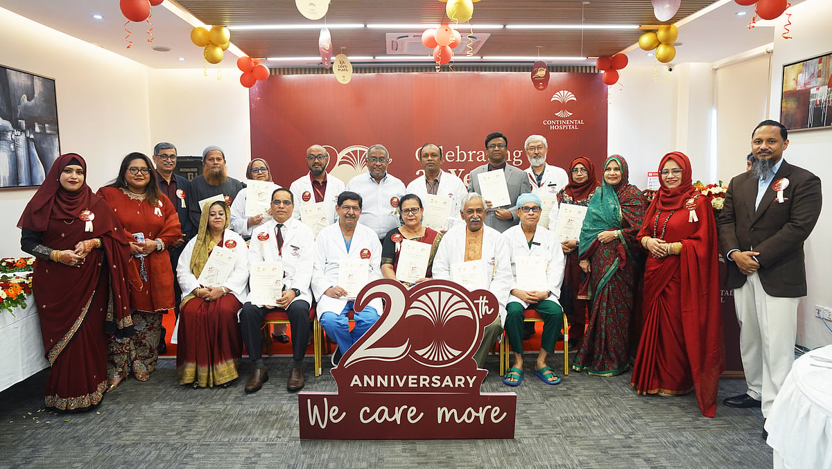 Continental Hospital marks two decades of healthcare service in Dhaka with commitment to clinical excellence