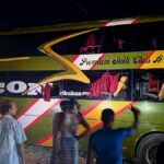 Locals Rescue 30 Passengers After Fire Breaks Out on Moving Bus in Ramu