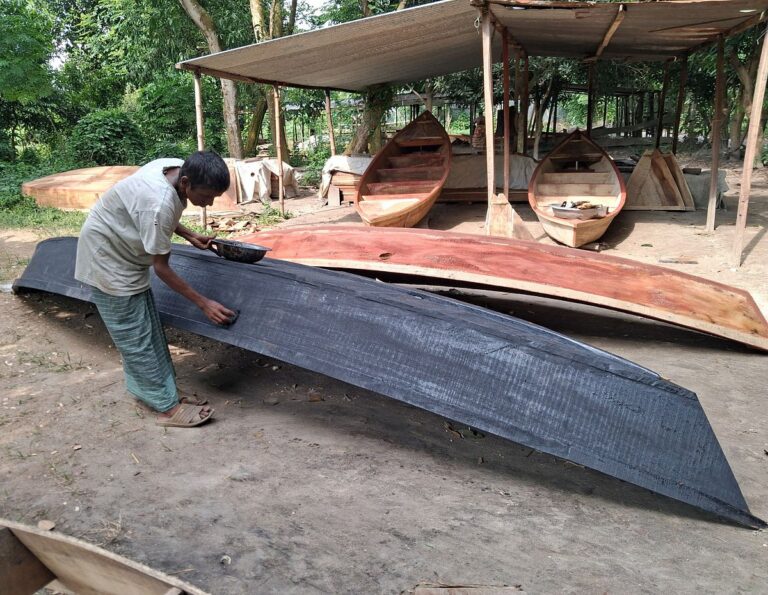 Century-old boat-making tradition defines Dumuria village in Comilla as a local hub