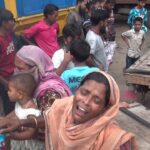নাটোরে বাসের চাপায় ভ্যানচালক ও যাত্রীসহ নিহত ২