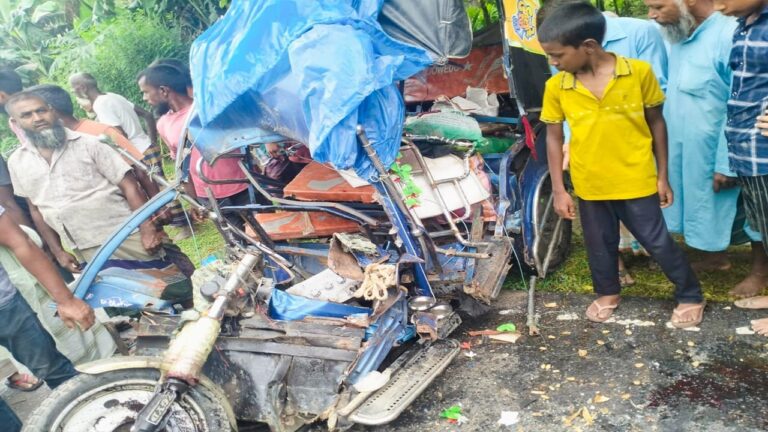 ঠাকুরগাঁওয়ে ত্রিমুখী সংঘর্ষে দুই নারীর প্রাণহানি আহত চার