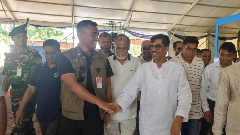 জাতীয় মৎস্য দিবস উপলক্ষে কটিয়াদীতে প্রধানমন্ত্রীর সফর প্রস্তুতি পরিদর্শন করলেন তিন মন্ত্রী