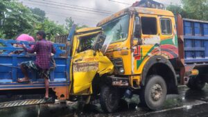 রাজবাড়ীতে ট্রাকের ধাক্কায় চাকা মেরামতকারী চালক নিহত
