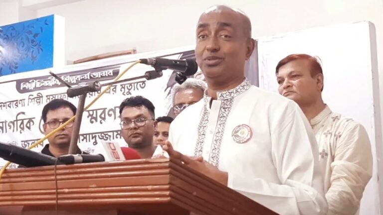 হাসিনা ফিরে আসুক, গণহত্যার দায় নিয়ে কারাগারে যাক: আইনমন্ত্রী