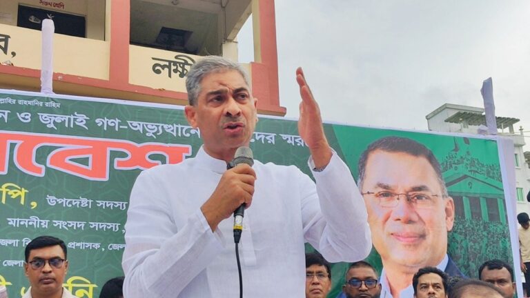 বিএনপির রাজনীতিতে অশালীন বক্তব্যের স্থান নেই: শহীদ উদ্দীন চৌধুরী এ্যানি